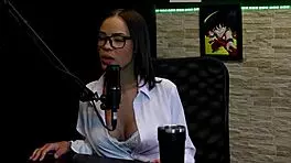 hey, she's always been naughty, didn't like some service, caused a scene at a club, and even in past relationships - alice vasconcelos on sheer red!