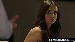 Gia Paige fixes her relationship with stepfather Marcus London in a dirty fantasy.