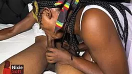 Nixie Soft rides Noni hard cowgirl style