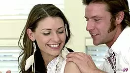 I crave this sexy teen 18+ couple’s intense bedroom action