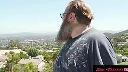 Hot petite blonde babe from Zerotolerancefilms enjoys a SUMMER FUCK with DEEPTHROAT and COWGIRL RIDING