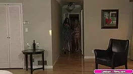 Milf licks and fingers horny young 18+ster, what a tasty treat?