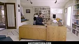 freeuse fucking my new teen employee at work, cierra bell and violet starr