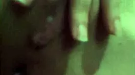 skinny teen masturbating close up on webcam