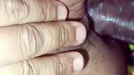 indian girlfriend sucks and gets pounded hard in bedroom