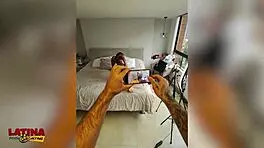 petite latina valen takes monster cock deeper in interview