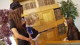 Four Stunning Lesbians In Lingerie Spank, Tickle, And Lap Pussies On Bed