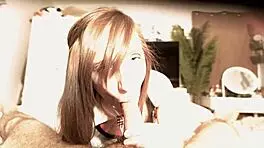 Step Dad Dreams of Step Daughter's Blowjob Beside Wife