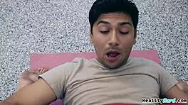 Sexy Curly Brunette Teen 18+ Seduces with Big Juicy Butt for Wet Action