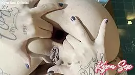 Playful fisting session turns exciting when cameraman joins in