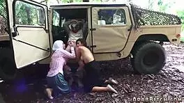 BRUNETTE TEEN 18+ STRIPTEASE AND THREESOME AT HOME AWAY FROM HOME