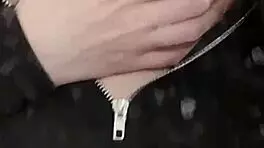 Elza Kom Strips In Sexy Nylon