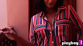 all natural milf angel constance poses naked outdoor