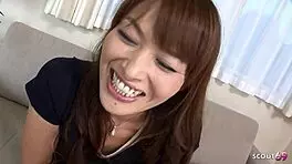 Japanese Woman Screams Through Multiple Orgasms from Clit Play with Two Guys in Uncensored JAV