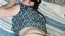 i entered the neighbor's bedroom and ate her pussy