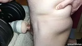 Bodybuilder Daddy Fucks Young Pornstar's Wet Pussy With Dirty Talk