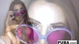 Hey, watch sexy Lola Foxx touch herself in this hot compilation! 😍