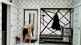 Angie elif hot solo masturbating with natural tits