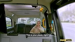 Friend's Tight Teen Sister Rides in Fake Taxi