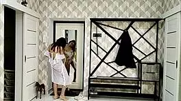 Angie elif hot solo masturbating with natural tits