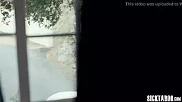 Sexy Teen 18+ Athena Faris Banged Hard by Crazy Stranger's Big Penis