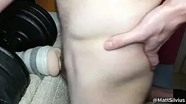 Bodybuilder Daddy Fucks Young Pornstar's Wet Pussy With Dirty Talk