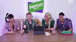 step family swap: puck talks cock with madison blaze