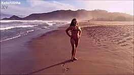 cenas fantásticas da praia de naturismo mais linda do brasil
