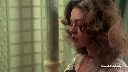 Retro Celebrities Corinne Clery and Jehanne Blaise in Histoire 1975