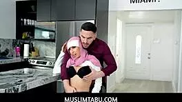 Muslimtabu - Sexy Arab Hijab Student Fucks Big Cock Teacher