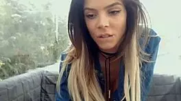 I am a hot girl having fun on webcam outdoors