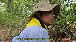 Im Camping Exploring Emma Anturins Vagina With Riding And Blowjob