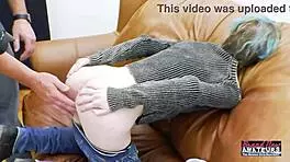 Exotic Nerdy Coed Raven Fingered And Ass Fucked