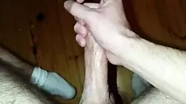 New Solo Masturbation with Huge Cock and Cum