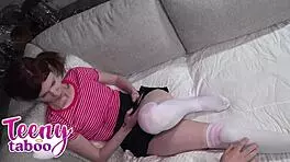 petite teen craves dad's cum secretly