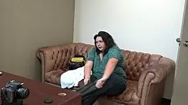 Mia Marks BBW Casting With Big Tits And Ass In California