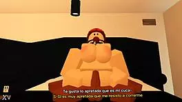 Roblox Reinforcing Friendship With Sex In Cowgirl Riding And Cumshot