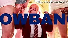 Two British Teen 18+S Suck Lucky Guy's Cock