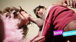 in the entertainment business, it's common to swap step sisters for group fucking