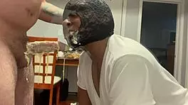 facefucked bitch drinks puke