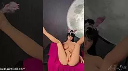 Shino Moon Queen骚货cosplay下面藏什么？