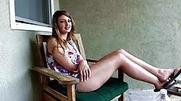 Staci Silverstone, 19, swallows huge load after intense POV blowjob