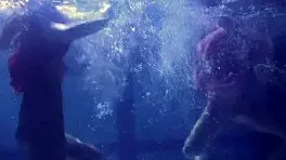 Lilia Mihalkova and Natalia Kupalka dive into intense underwater lesbian action