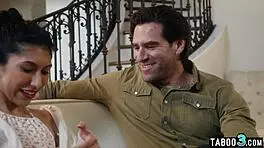 petite latina teen penelope woods taboo fucked by her surprised stepdaddy