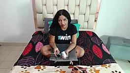 perverted stepbro fucks latina stepsister pussy!