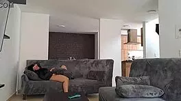 my girlfriends curvy stepmother sucks my cock with big tits