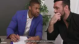 Huge Interracial Gangbang Gapes Dalila Dark!