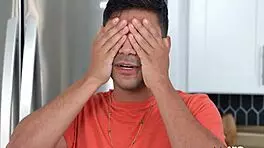 Horny Babe Hides Sex Creampie