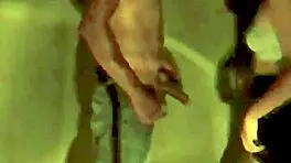 fucking a beautiful brunette in the parking lot, bent over