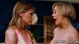 Dee Williams and Melody Marks share a sensual intimate session